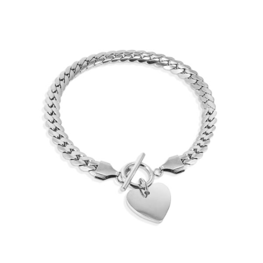 Secret Box New York Heart Toggle Bracelet (J)
